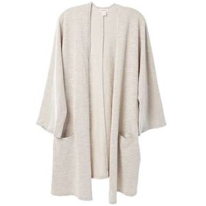 DONNI. Ribbed Sweater Coat - OSFA